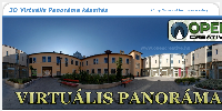  Látogató-csalogató 3D virtuális panorámaképek készítése: